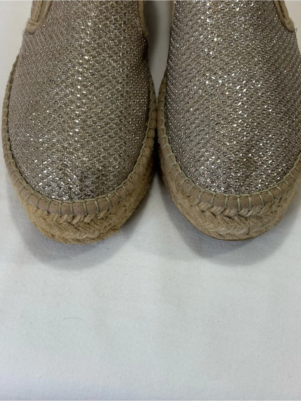 MEDICUS Champagne Slip-On Espadrille Sneakers SZ 36 / SZ 6 MADE IN SPAIN